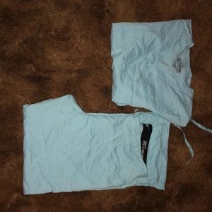 NWOT XL Ceil Blue Grey’s Anatomy scrub set